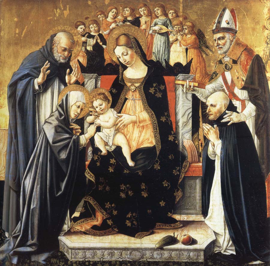 The Mystic Marriage of Saint Catherine of Siena